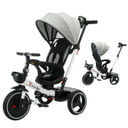 Ubravoo 5-in-1 Baby Tricycle Stroller – Adjustable Canopy, Recline Seat, for Ages 1–5
