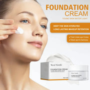 Moisturizing Concealer Cream Skin Tone Lightening Blemish Cover Waterproof Whitening BB Cream Makeup Base Primer