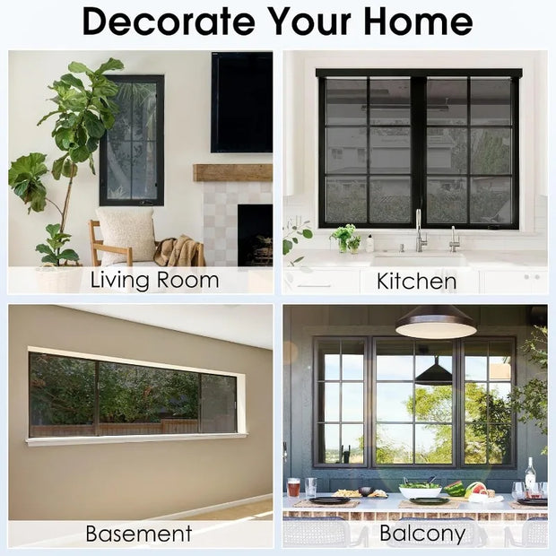 Window Privacy Film Daytime One Way Mirror Tint UV Heat Control Static Cling Glass Door Covering Film