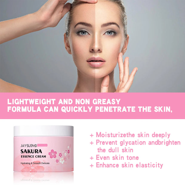 30g Cherry Blossom Essence Face Cream Moisturizing Brightening Skin Care