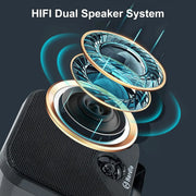 Herdio 4 Inch 100 Watt Heavy Duty Waterproof Boat Marine Bluetooth Speakers Surface Mounted for Camper Skid Steer ATV UTV RZR Golf Cart - My Variety Superstore 25
