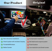 7 Inch Portable Car Stereo Wireless Carplay Android Auto Touchscreen Bluetooth Handsfree Navigation Voice Control AUX - My Variety Superstore 25