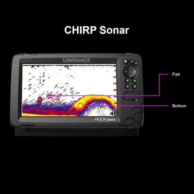 Lowrance HOOK Reveal 5", 7" and 9" Fish Finders with Transducers - My Variety Superstore 25