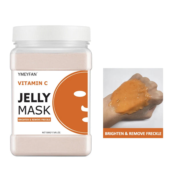 Jelly Face Mask Powder – Professional Skincare for Moisturizing, Oil Control & Whitening Treatment