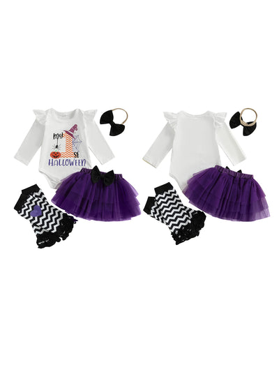Adorable Toddler Halloween Costume – Fun Number Print Outfit for Creative Dress-Up Play