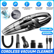 Wireless Handheld Vacuum Cleaner USB Charging Portable Wet Dry Cordless Strong Suction 12000pa