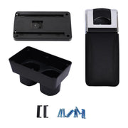 For Nissan Versa Tiida Latio 2007 to 2012 Center Console Container Armrest Storage Box