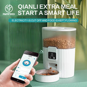 PAPIFEED cat automatic feeder dog fixed feeding machine cat food dog food wifi remote smart cat pet food dispenser - My Variety Superstore 25