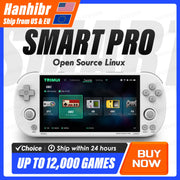 Trimui Smart Pro Handheld Game Console 4.96'' IPS Screen Linux System Joystick RGB Lighting Trimui Retro Video Game Console Gift - My Variety Superstore 25