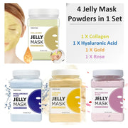 Jelly Face Mask Powder – Professional Skincare for Moisturizing, Oil Control & Whitening Treatment