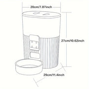 PAPIFEED cat automatic feeder dog fixed feeding machine cat food dog food wifi remote smart cat pet food dispenser - My Variety Superstore 25