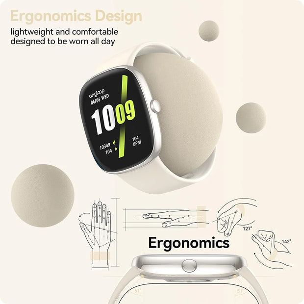 Mighty Smartwatch Sleep Tracker Fitness Watch For Wellness