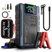 Portable Car Jump Starter With Air Compressor, 3000A Peak(7.5L Gas, 6.5L Diesel) , Jump Starter Battery PackWith150 PSl Tire Inf - My Variety Superstore 25