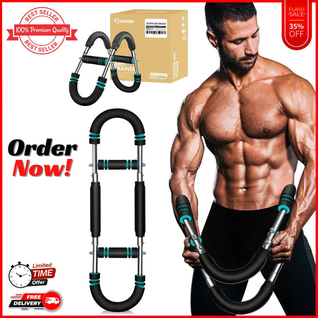 Here’s a version under 100 characters:  Multi-Functional Arm Strength Tester – U-Shaped Bar for Chest & Home Fitness Training Men
