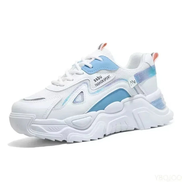 Vibrant Platform Sneakers For Women Green All Day Comfort