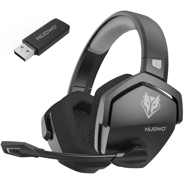 Powerful Wireless Gaming Headset with Low Latency for Immersive Play
