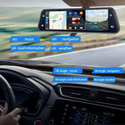 Upgraded 9.66 Inch Full HD CarPlay Screen Mirror Dash Cam with Dual Recording 24 Hour Parking Mode Night Vision and Rear Camera Motion Detection - My Variety Superstore 25