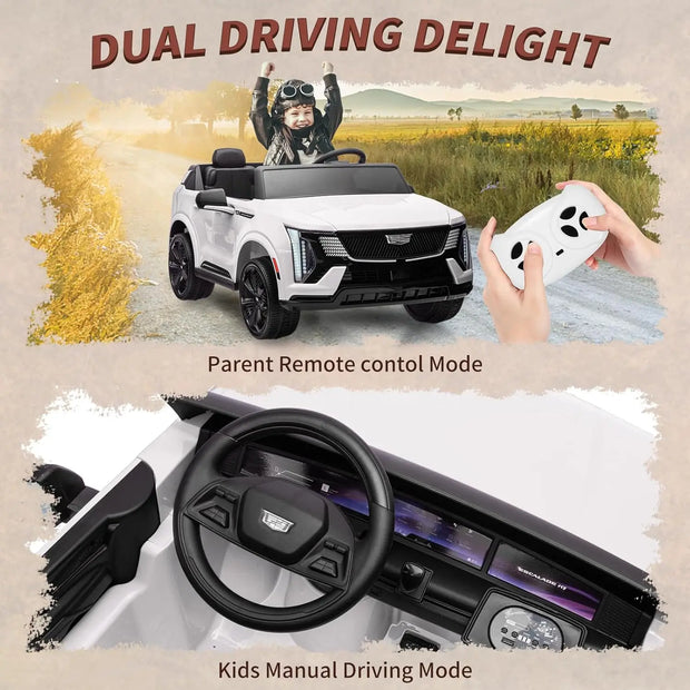 Thrilling 24V Ride On Car With Remote Control 2 Seater Fun