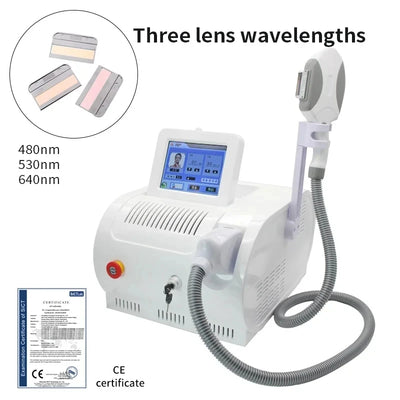 IPL and OPT Painless Laser Hair Remover with 8 Filters and Cooling Epilator for Skin Rejuvenation 500000 Uses