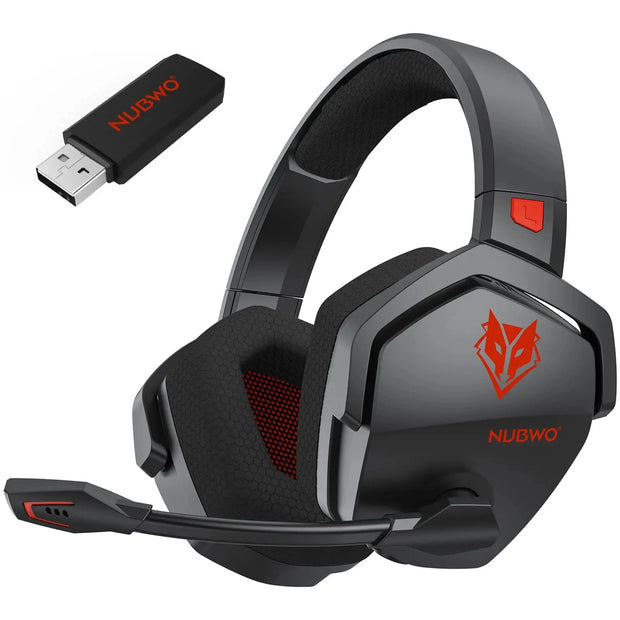 Powerful Wireless Gaming Headset with Low Latency for Immersive Play