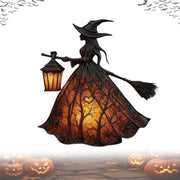 Spooky Gothic Witch Hat Led Lamp Night Light Creates Mood