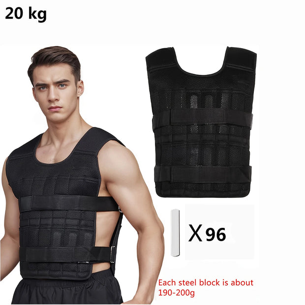 Adjustable Weight Vest Ankle Weights Wrist Weights Gym Running Weights Strength Training Equipment Fitness Tool