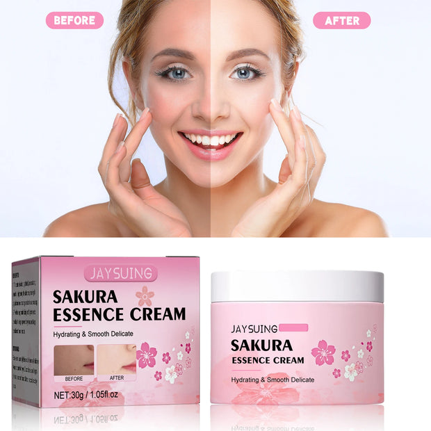 30g Cherry Blossom Essence Face Cream Moisturizing Brightening Skin Care