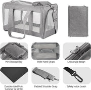 Premium Airline Approved Pet Carrier Honeycomb Board Comfort