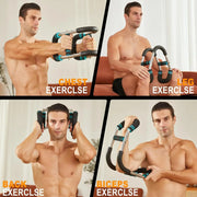 Here’s a version under 100 characters:  Multi-Functional Arm Strength Tester – U-Shaped Bar for Chest & Home Fitness Training Men