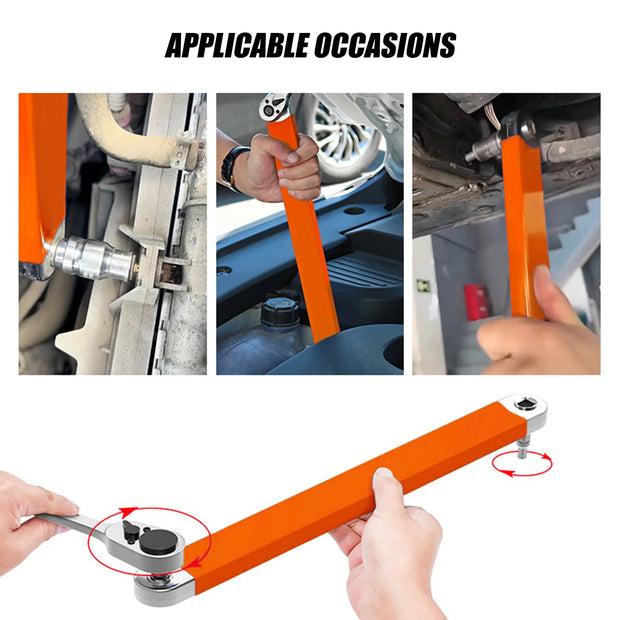 Professional Drive Ratchet Wrench Household Multifunctional Repair Tool Ratchet For Air Refrigeration Tools MIAO-US - My Variety Superstore 25