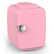 Crownful 4L Mini Multifunction Refrigerator Electric Portable Beauty Cooler Warmer Car Mini Fridge for Home Camping Travel