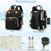 Ultimate Nursing Diaper Backpack Large Capacity Bliss