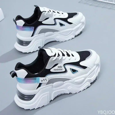Vibrant Platform Sneakers For Women Green All Day Comfort