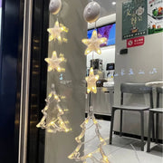 Enchanting Christmas Window Lights With Suction Cups Glow
