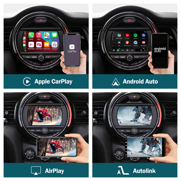Wireless CarPlay Android Auto Adapter for Mini R55 R56 R57 R58 R60 R61 F54 F55 F56 Clubman Countryman Hardtop Cooper John Cooper Works - My Variety Superstore 25