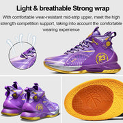 Elite Mens Basketball Shoes Breathable Non Slip Secure Grip