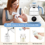 220v/110v  Infant Thermostatic Milk Regulator 800W Electric Baby Formula Kettle Automatic Warmer Feeding Bottle - My Variety Superstore 25
