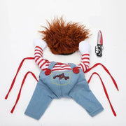 Spooky Adjustable Dog Costume For Medium Large Breeds Fun