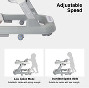 2 in 1 Baby Walker, Toddler Baby Push Walker with Removable Feeding Tray and Music Tray(Without Battery), Foldable Walker - My Variety Superstore 25