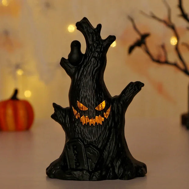 Terrifying Ghost Tree Lantern LED Halloween Atmosphere