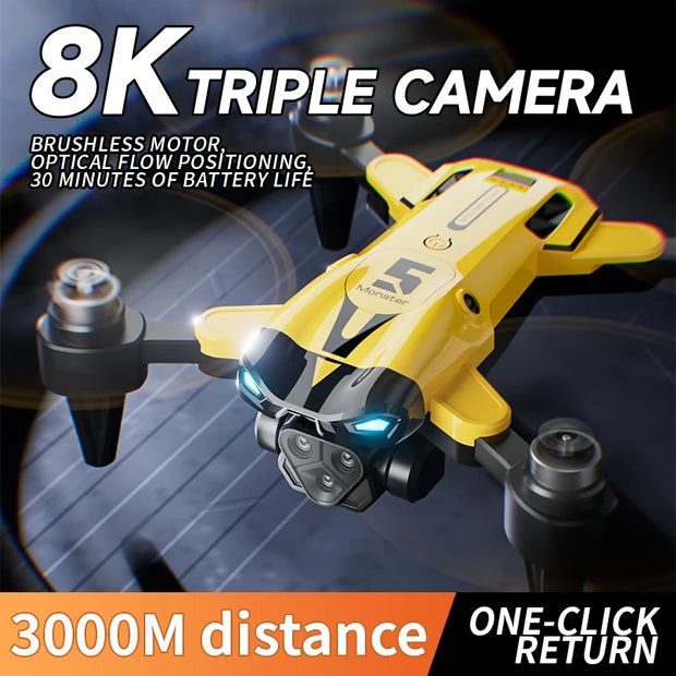 Stunning 8K Drone with Brushless Motor for Exceptional Aerial Photography