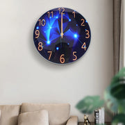 Elegant 30cm Wall Clock Ideal Living Room Decor Adds Style