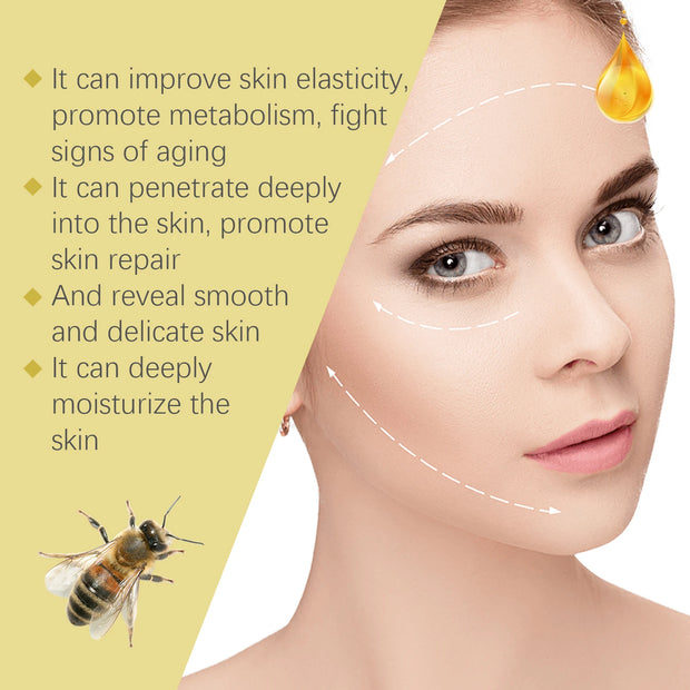Ouhoe Bee Venom Facial Essence for Lightening Fine Lines and Wrinkles Moisturizing and Firming Skin Essence