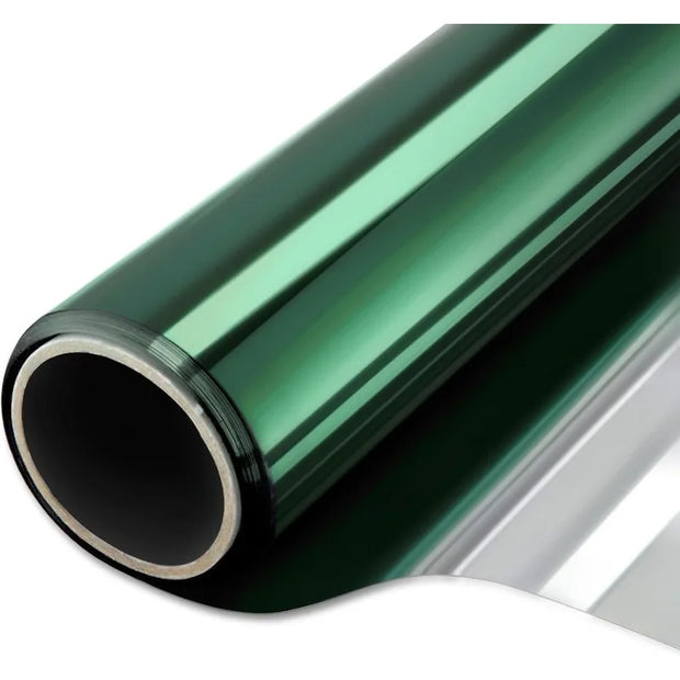 Window Privacy Film Daytime One Way Mirror Tint UV Heat Control Static Cling Glass Door Covering Film