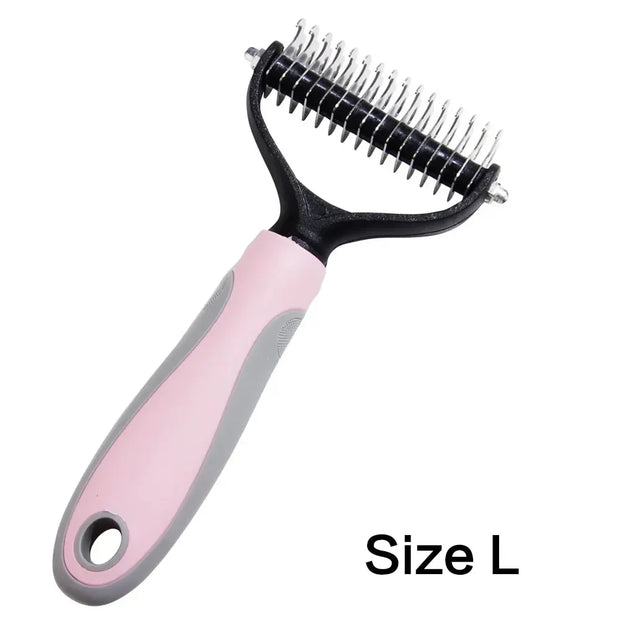 JJYYDog Hair Remover Brush Cat Dog Hair Grooming and Care Comb for Long Hair Dog Pet Removes Hairs Cleaning Bath Brush - My Variety Superstore 25