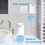 US Stock Automatic Touchless Soap Dispenser 4 Level Adjustable Foaming Hand Soap Dispenser Electric Wall Mount
