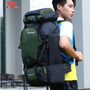 Camping High Capacity Hiking Backpack Women Outdoor Travel Backpack Men Tactics Sports 70L Mountaineering Fishing Waterproof Bag - My Variety Superstore 25