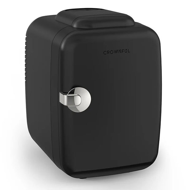 Crownful 4L Mini Multifunction Refrigerator Electric Portable Beauty Cooler Warmer Car Mini Fridge for Home Camping Travel