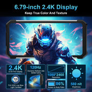 8849 Tank 2 Pro Unihertz Rugged Smartphone with Projector 16GB 256GB 23800mAh 120W Android 14 Phone 100MP Cell Phone