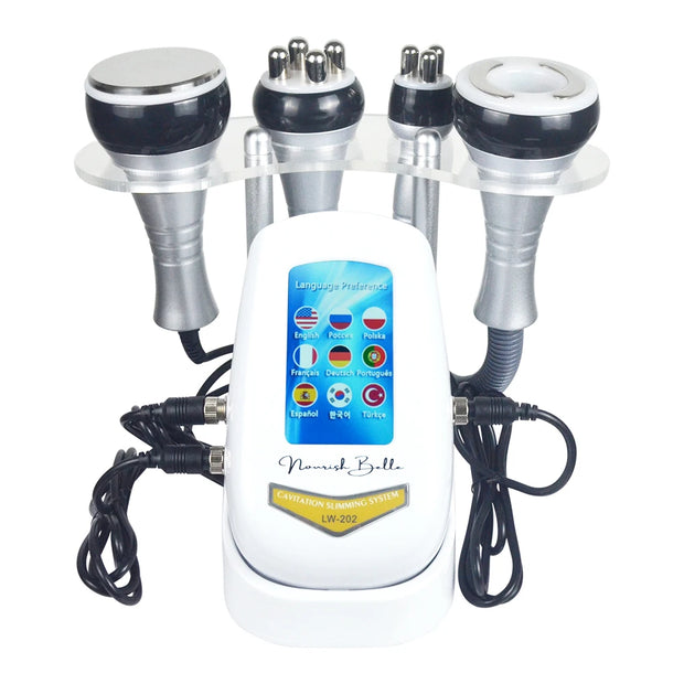 3 in 1 40K Body Slimming Massager Cavitation Machine Multi Functional Device for Face and Body Tightening Lifting Beauty Salon
